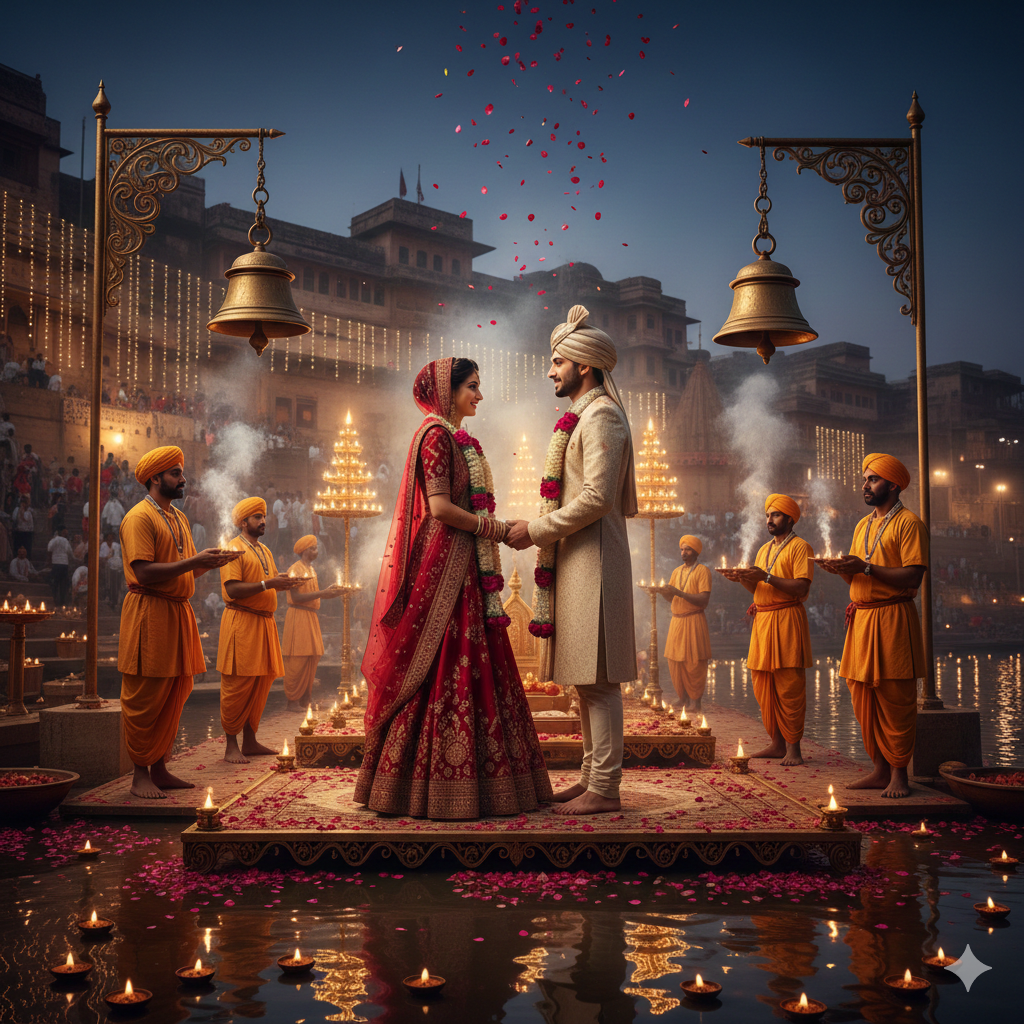 Wedding at Ganga Ghat